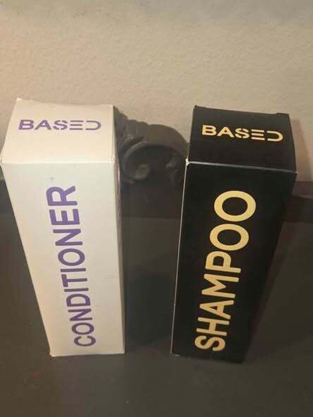 BASED Shampoo and Conditioner Set. Full size
